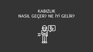 kabızlık nasıl geçer