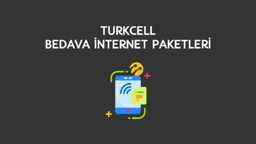 turkcell bedava internet